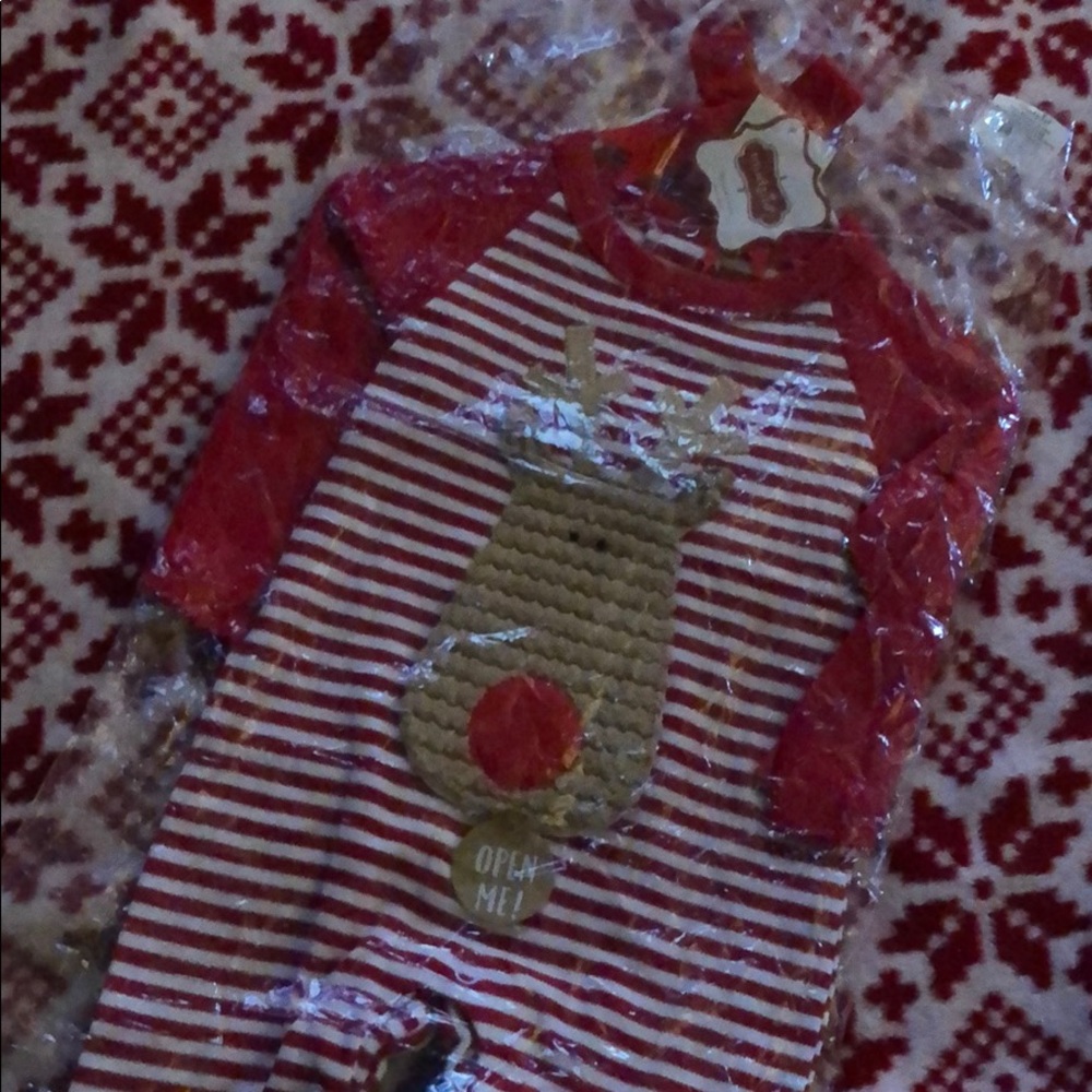 New with tags! Mud Pie Christmas Onesie